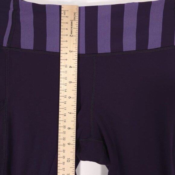 Lululemon Women's Size 8 Deep Zinfandel Speed Tight Brushed Interlock Leggings‎ - Picture 7 of 13